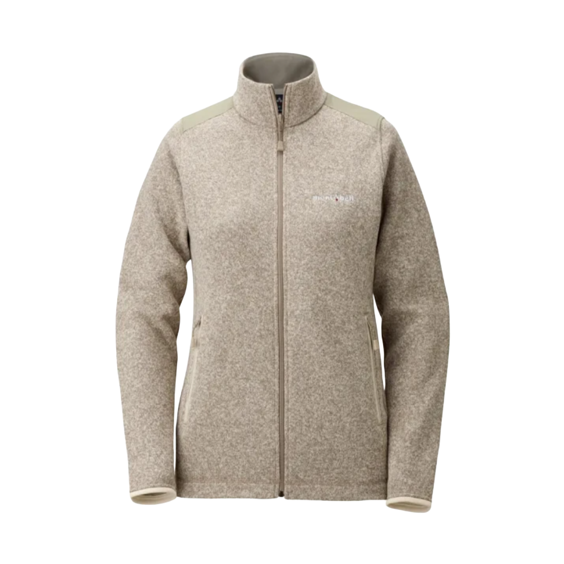 1106588 (W) Montbell Climaplus Knit Jacket Ivory