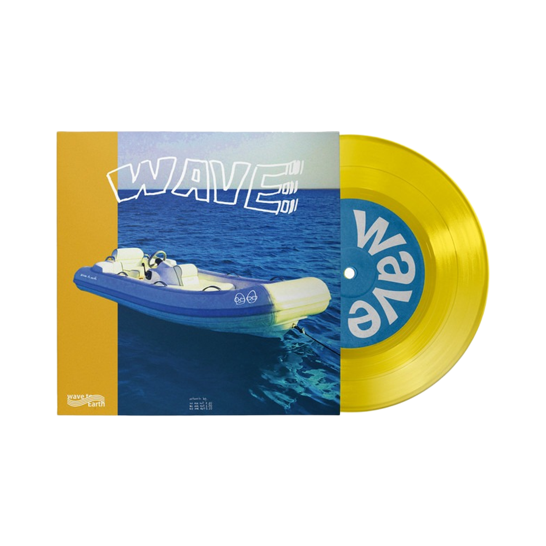 웨이브 투 어스 싱글 웨이브 라이트 6주년 기념반 LP 클리어 옐로우(Wave to Earth Single Wave Light 6th Anniversary LP Clear Yellow)
