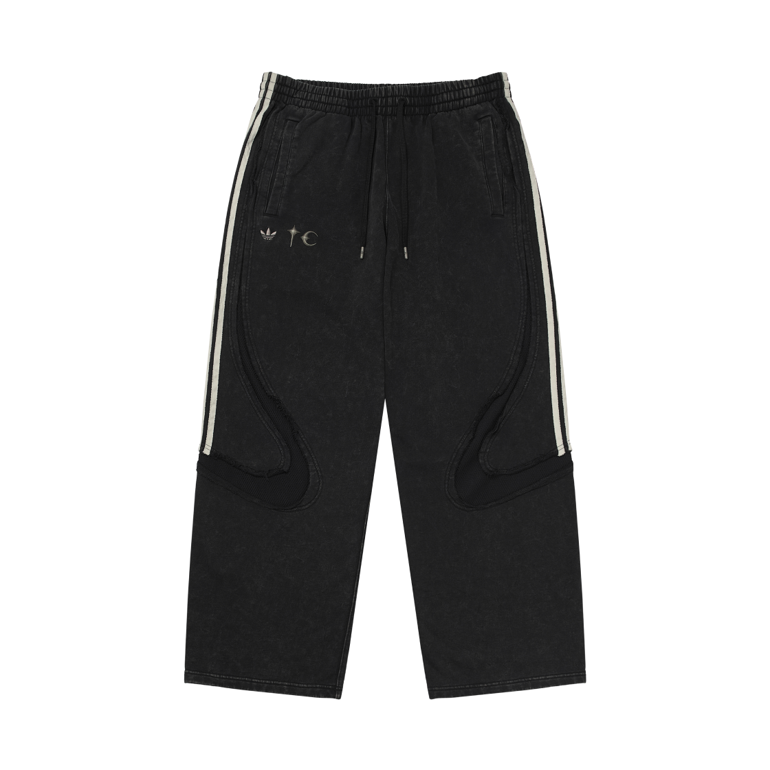 KC2216 Adidas x Thug Club Teamgeist Sweatpants Black - KR Sizing