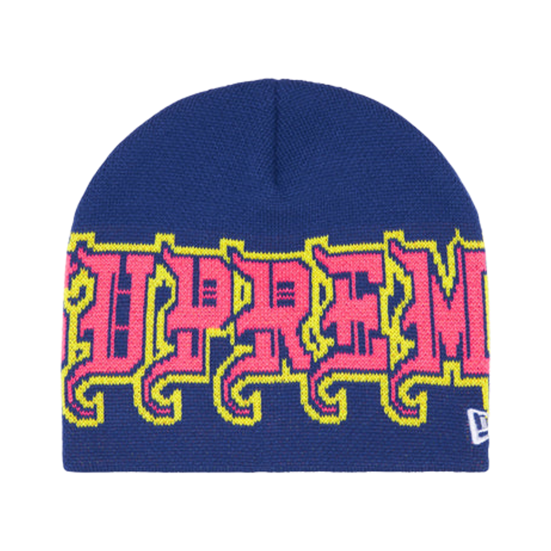 슈프림 뉴에라 아웃라인 비니 네이비 - 25FW(Supreme New Era Outline Beanie Navy - 25FW) - 1