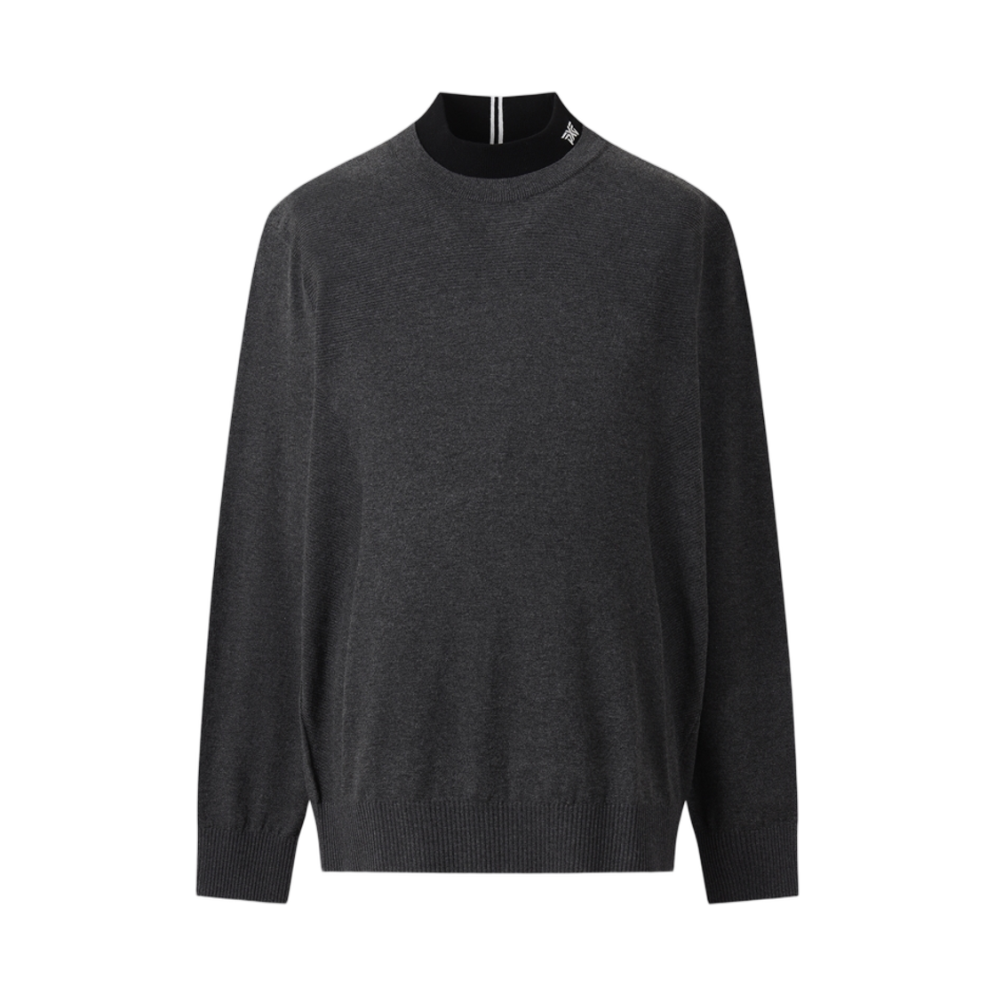 피엑스지 목 넥 스웨터 미디움 그레이(PXG Mock Neck Sweater Medium Grey)