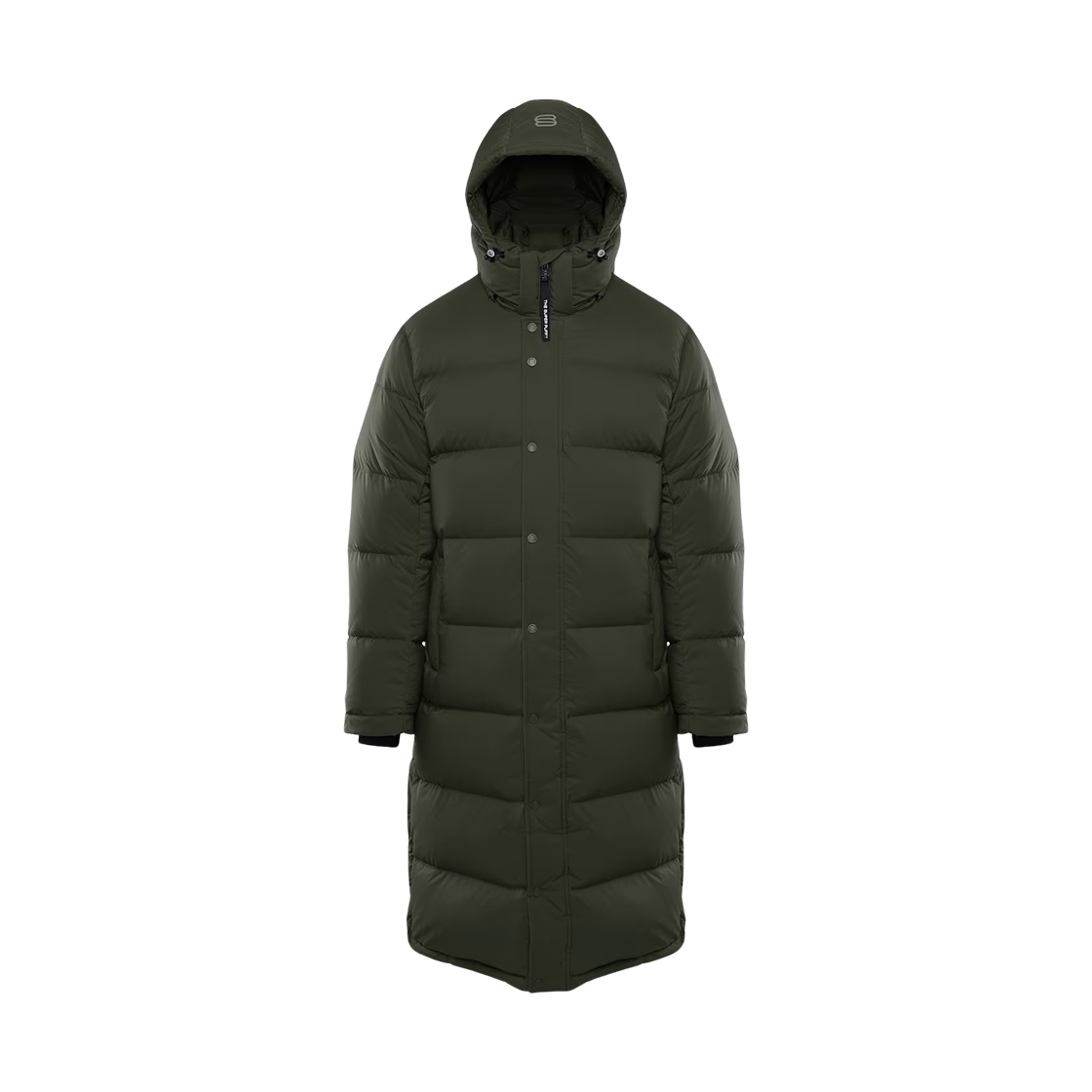121482 Aritzia The Super Puff Long Climatte Japanese Ripstop Men’S Long Premium Down Puffer Jacket Flint Green