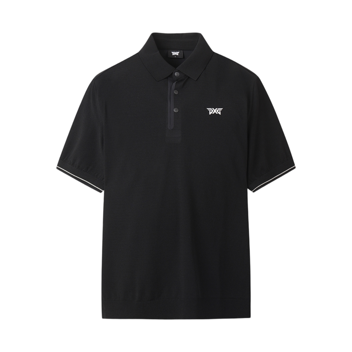 PJFPM411921 PXG Hybrid Short Sleeve Knit Black