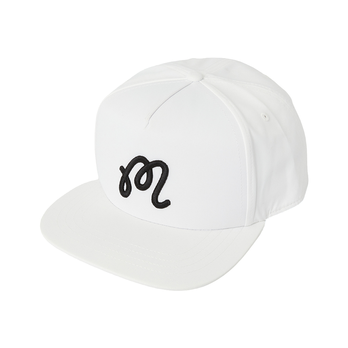 M9424WHT Malbon Golf Ball Cap White