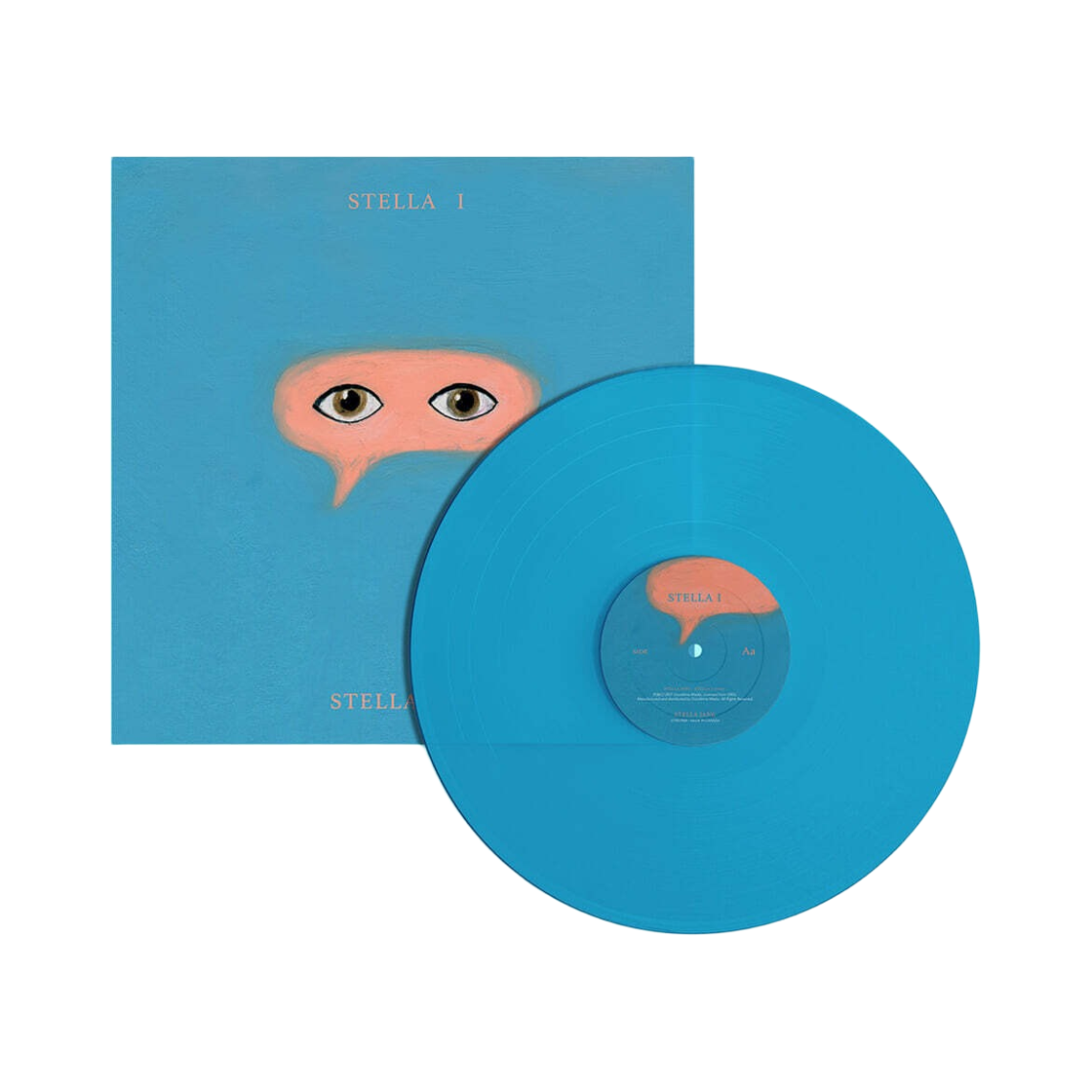 - Stella Jang 1st Album STELLA I LP Transparent Sky Blue