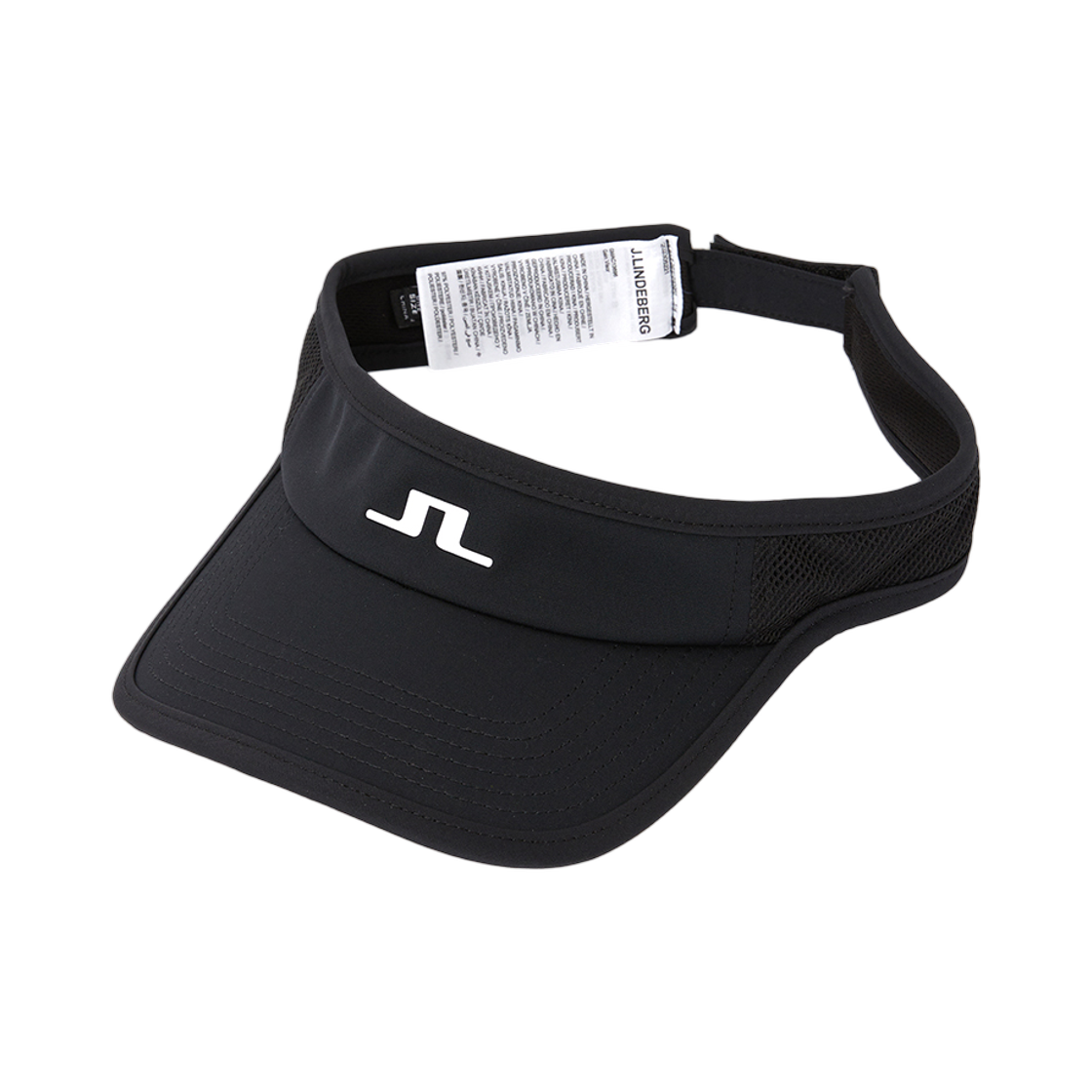 제이린드버그 바이저 블랙(J.Lindeberg Visor Hat Black)
