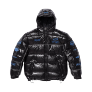 Supreme x Fox Racing Shiny Down Puffer Jacket Black - 25FW
