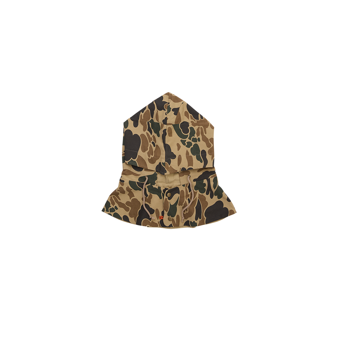 G73503_BG GORT Duck Camo Hoodie Beige