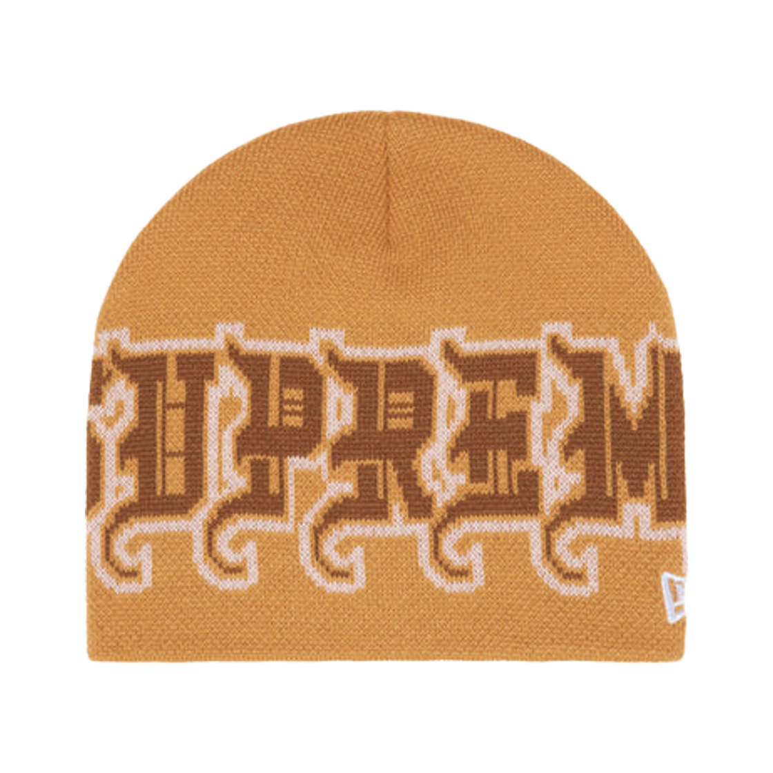 슈프림 뉴에라 아웃라인 비니 탄 - 25FW(Supreme New Era Outline Beanie Tan - 25FW) - 1