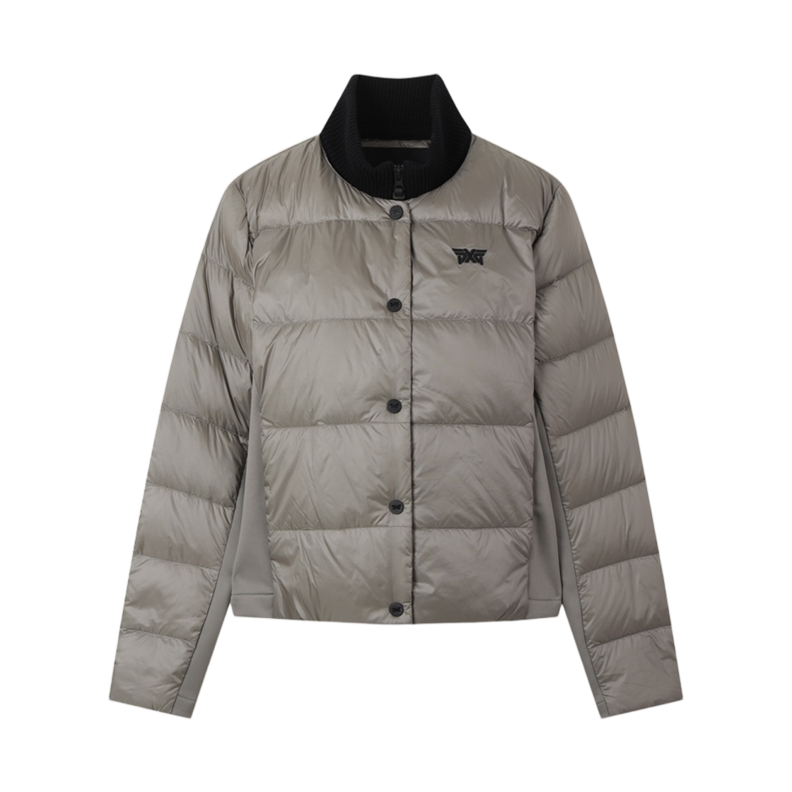 (W) 피엑스지 윈터 에센셜 다운 자켓 베이지((W) PXG Winter Essential Down Jacket Beige) - 1