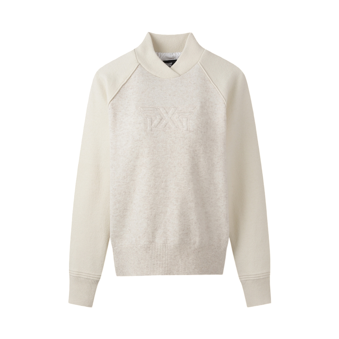(W) 피엑스지 윈터 윈드프루프 발라클라바 스웨터 베이지((W) PXG Winter Windproof Balaclava Sweater Beige)