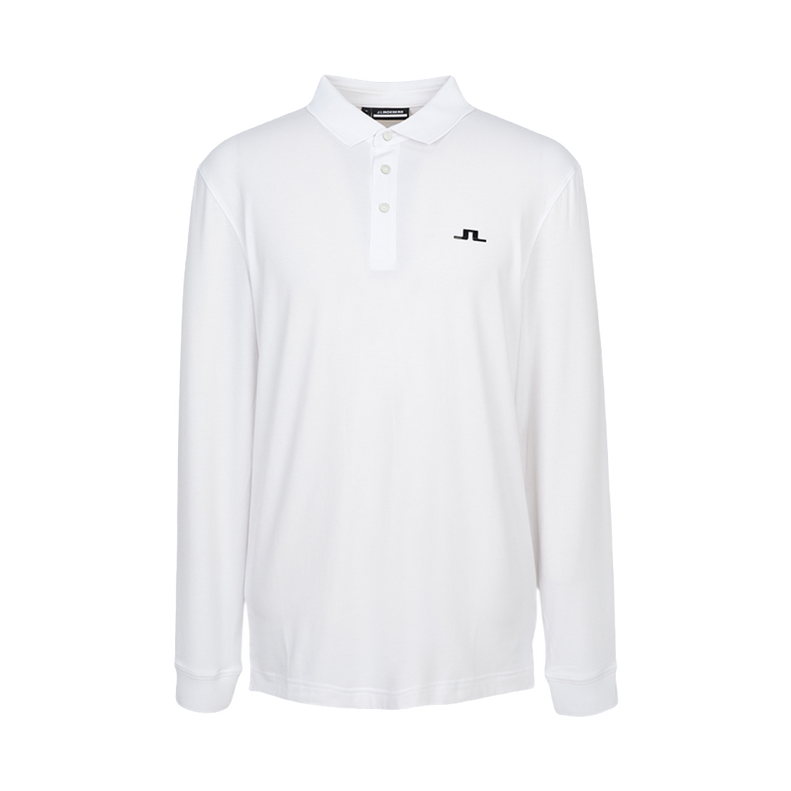 제이린드버그 카라 롱슬리브 티셔츠 화이트(J.Lindeberg Collar Long Sleeve T-Shirt White)