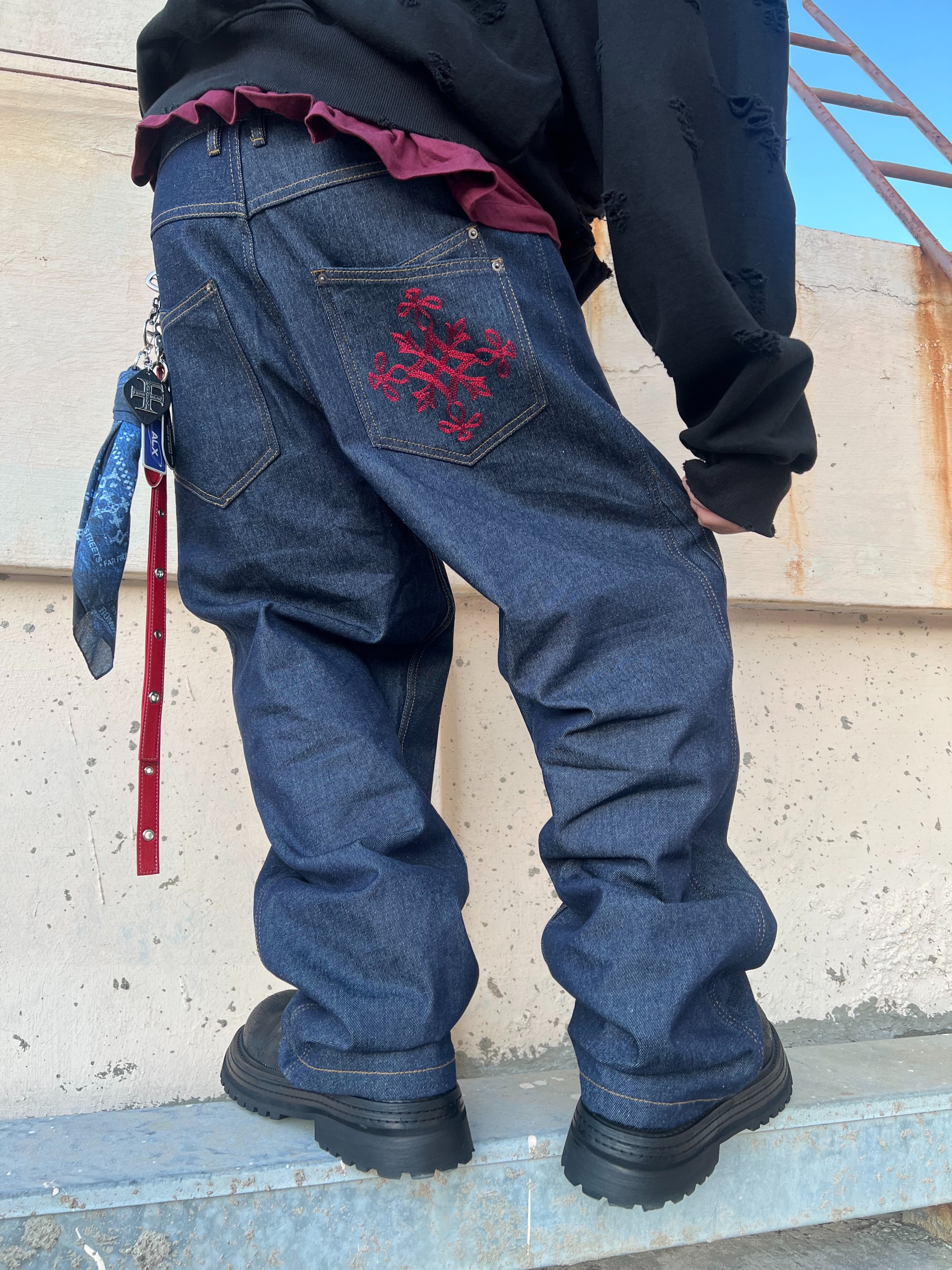Undermycar Otter Oversized Damage-Washed Hood Zip-Up Sepia - 22FW 착용 스타일 - 3