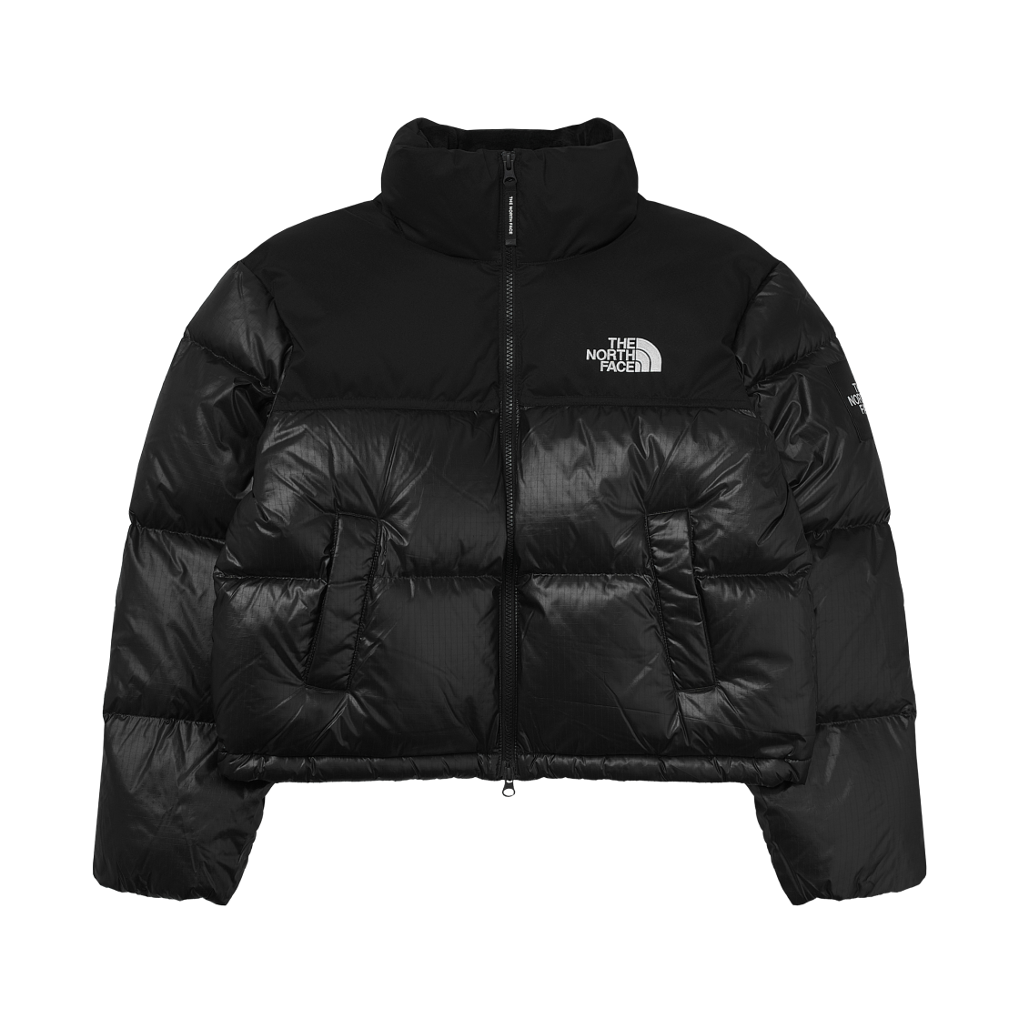 (W) 노스페이스 화이트 라벨 노벨티 눕시 다운 자켓 블랙((W) The North Face White Label Novelty Nuptse Down Jacket Black)