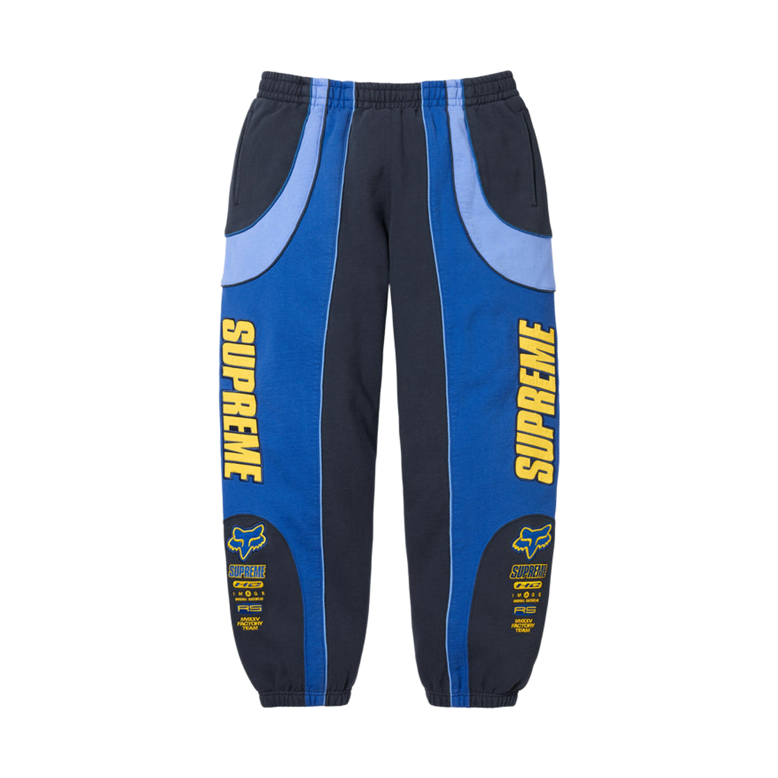 슈프림 x 폭스 레이싱 스웨트팬츠 네이비 - 25FW(Supreme x Fox Racing Sweatpant Navy - 25FW) - 1