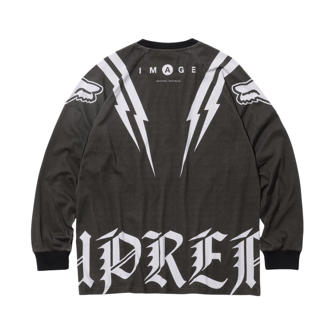 슈프림 x 폭스 레이싱 롱슬리브 탑 블랙 - 25FW(Supreme x Fox Racing L/S Top Black - 25FW) - 2