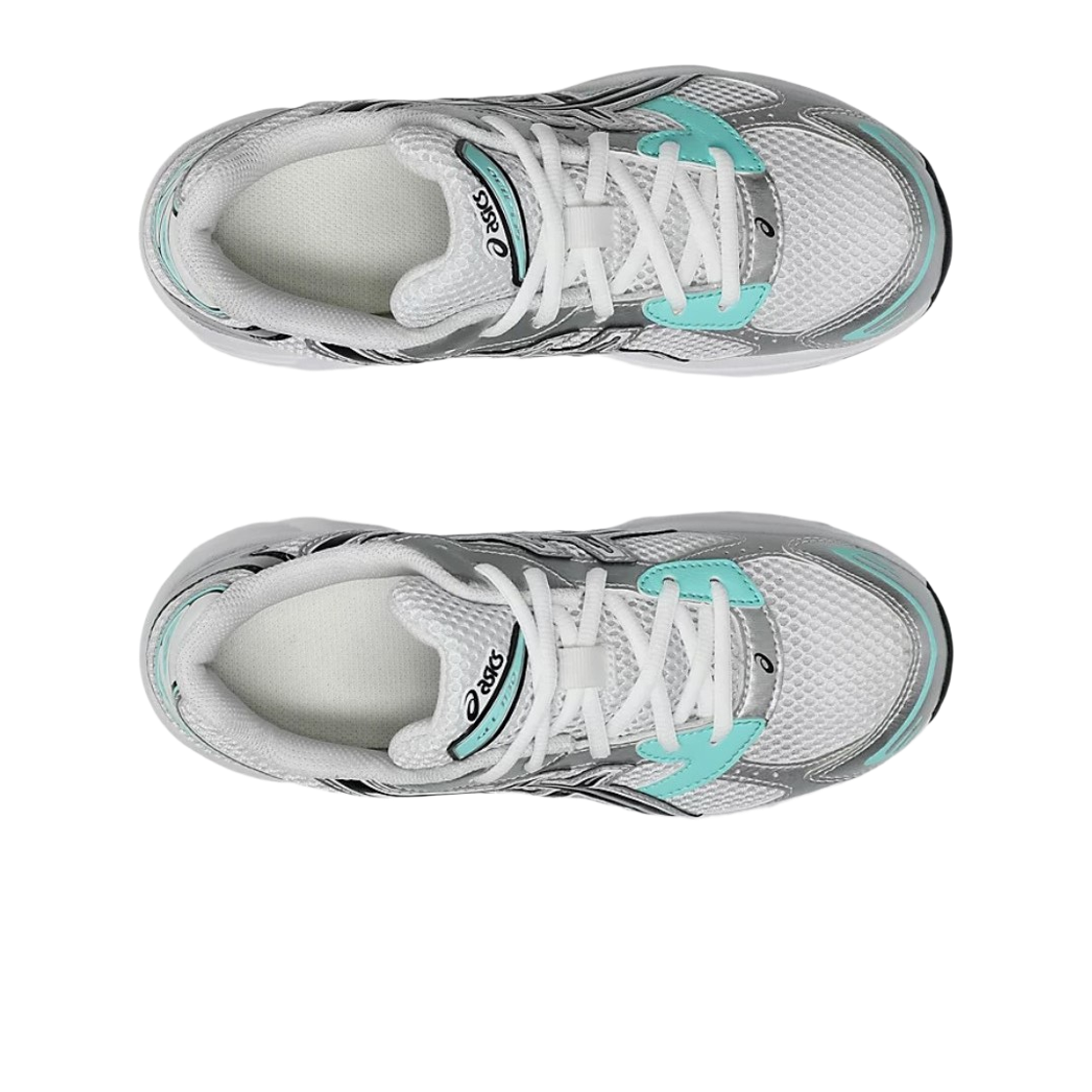 (GS) 아식스 젤 1130 화이트 블랙((GS) Asics Gel-1130 White Black) - 2