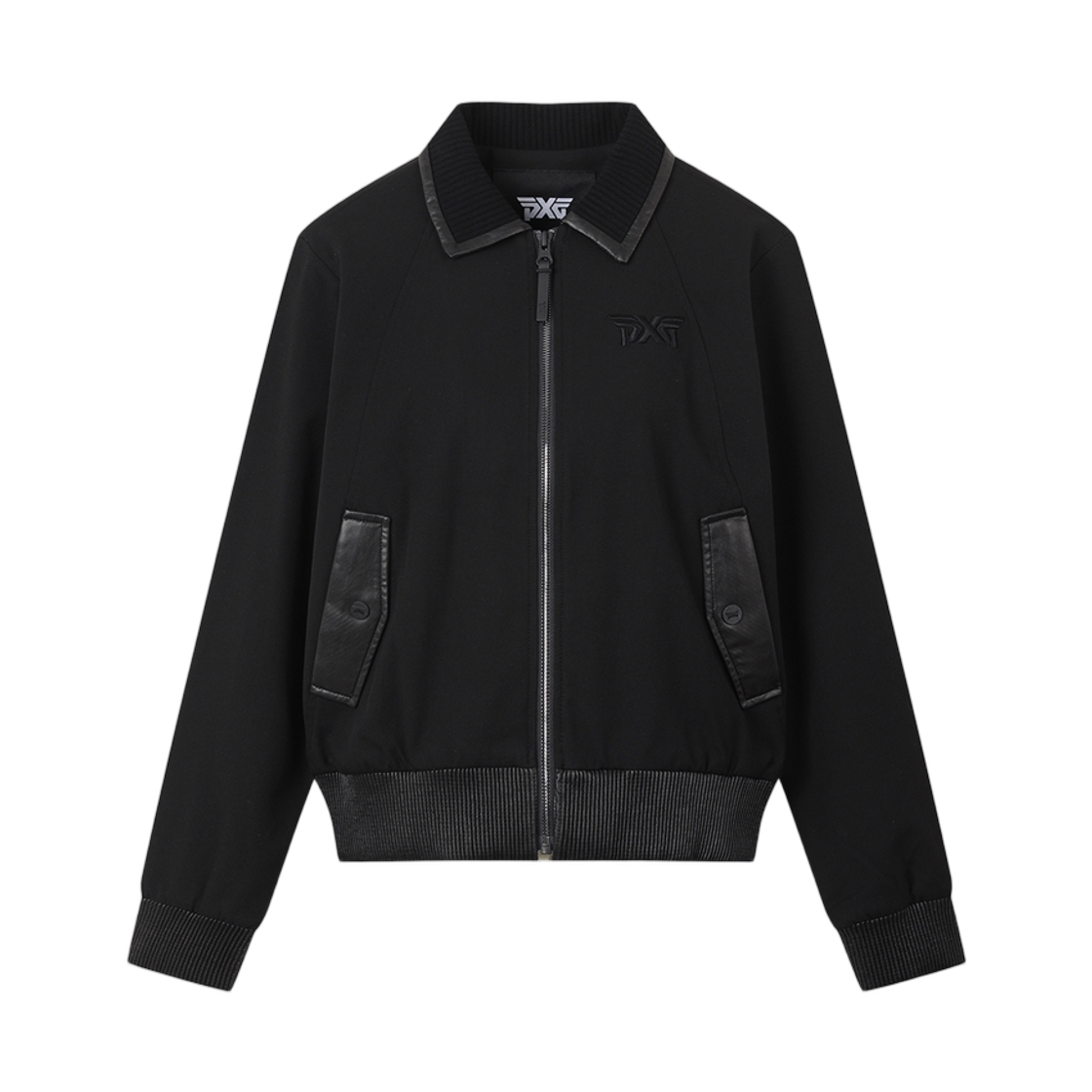 (W) 피엑스지 뉴 아이코닉 자켓 블랙((W) PXG New Iconic Jacket Black)