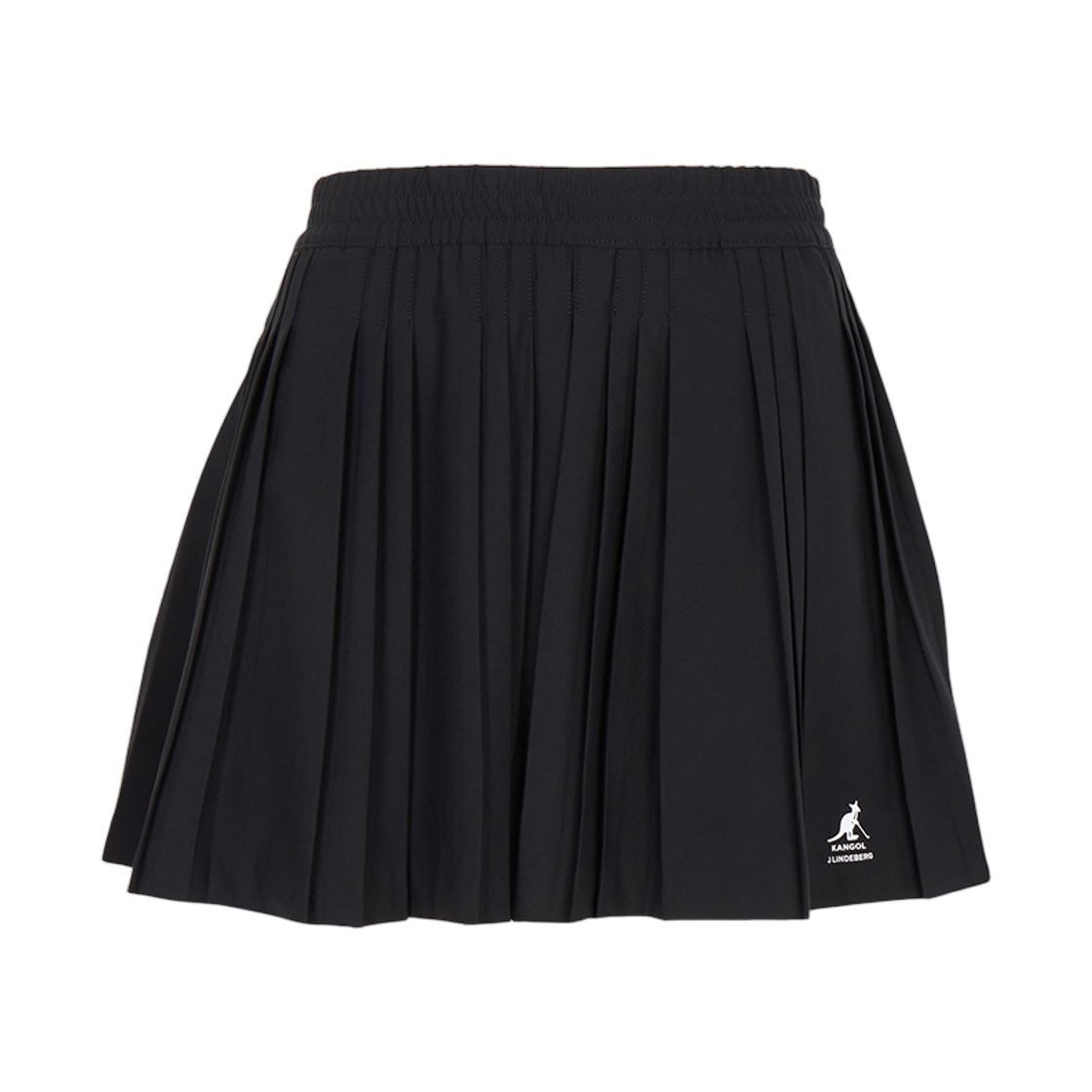 GWSD14206-9999 (W) J.Lindeberg x Kangol Pleated Skirt Black
