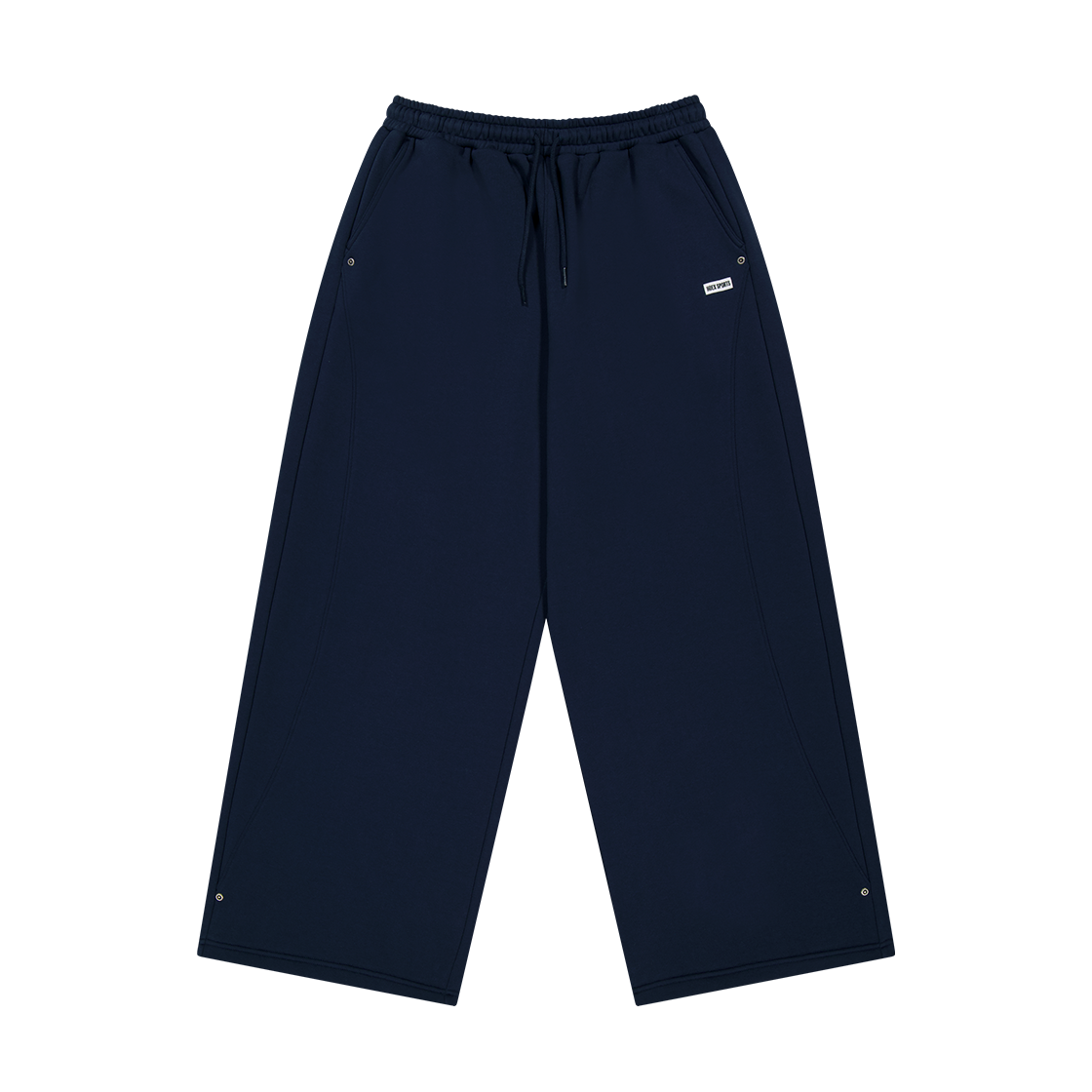 H253URLMP050NV HDEX Curve Rivet Sweat pants Navy