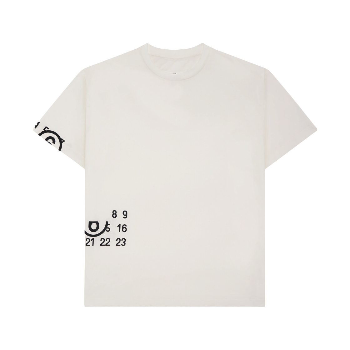 S62GD0211S23525101 MM6 Maison Margiela Spiga T-Shirt White