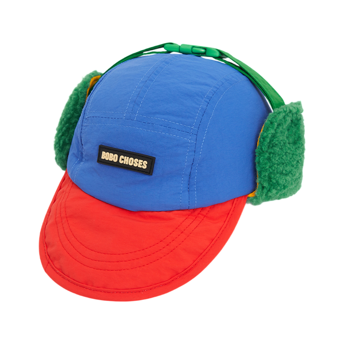 (키즈) 보보쇼즈 이어 쉐입드 캡 멀티((Kids) Bobo Choses Ear Shaped Ball Cap Multi) - 1