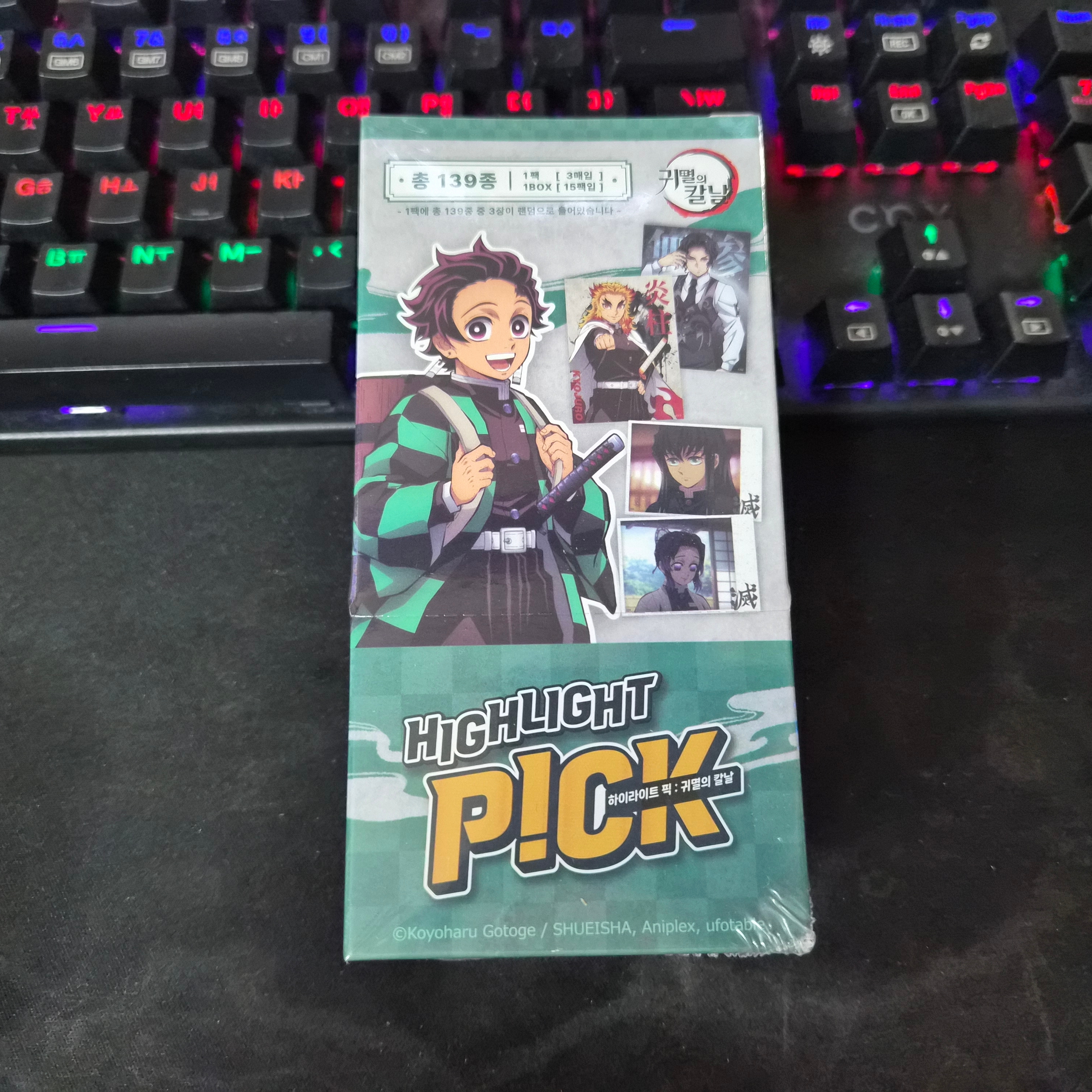 HIGHLIGHT PICK Demon slayer Trading Card 착용 스타일