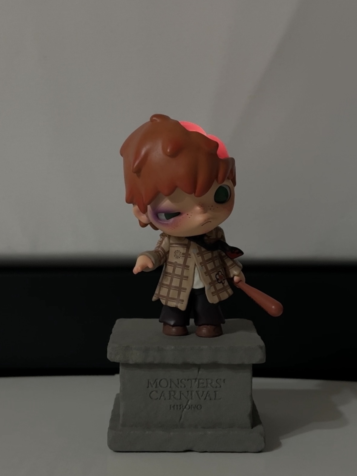 Pop Mart Hirono Monsters' Carnival Series Figures Scene Prop, Pop Mart Hirono Monsters' Carnival Series Figures Sealed Case (1 Blind Box) 착용 스타일 - 8