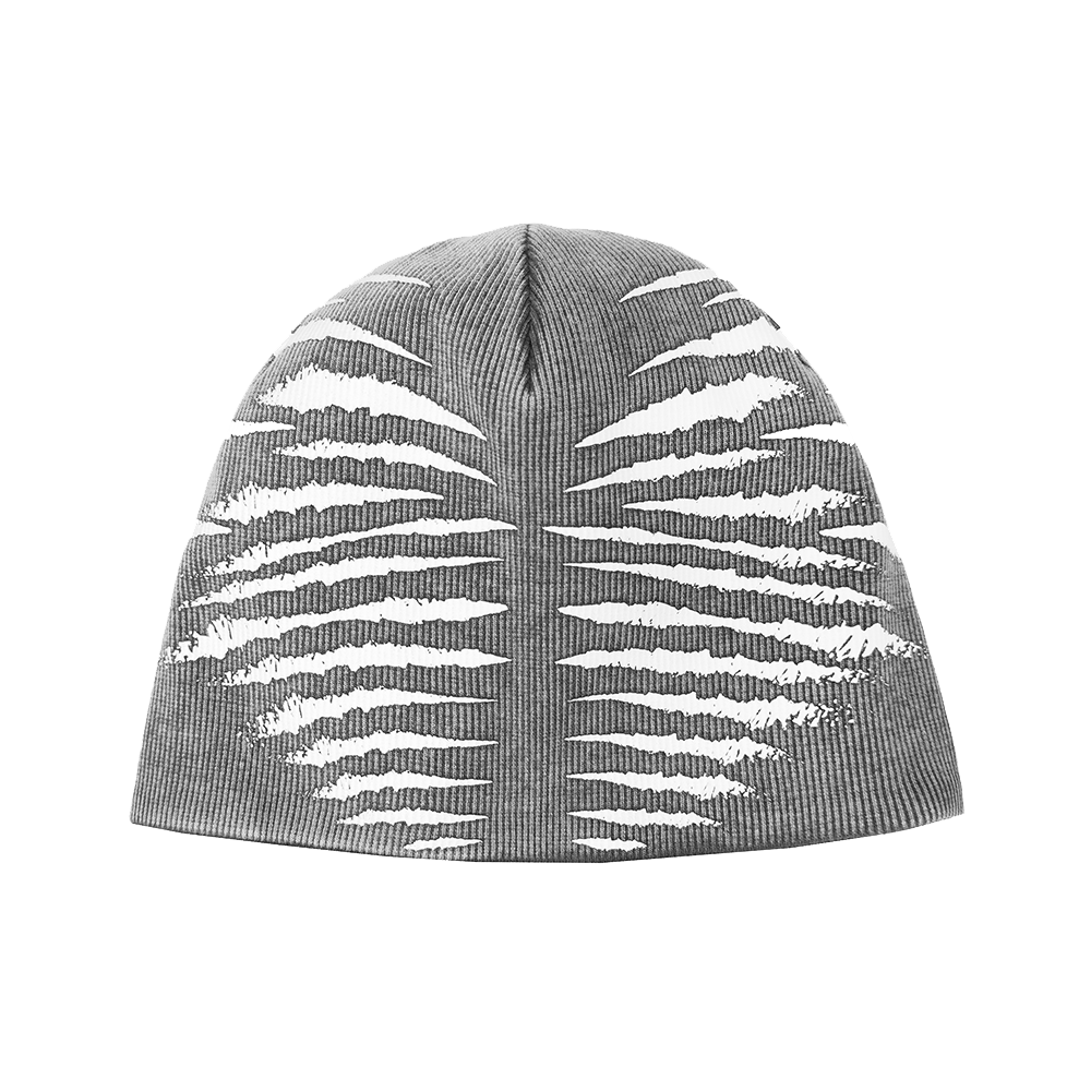 에러앤와이씨 리버서블 임프린트 립 비니 워시드 그레이(ERRORNYC Reversible Imprint Ribbed Beanie Washed Gray)