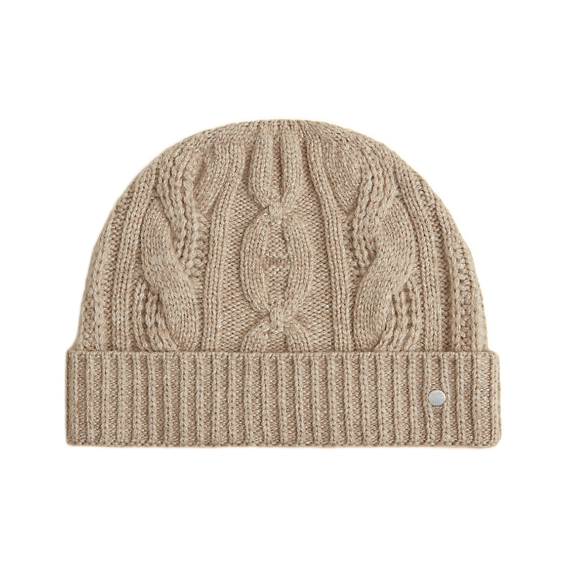 에르메스 케이블 마이옹 비니 & 캐시미어 니트 베쥬(Hermes Cable Maillons Beanie & Cashmere Knit Beige) - 1