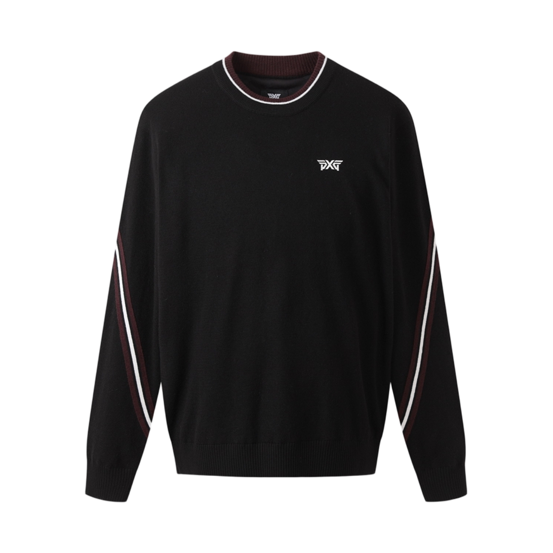 피엑스지 윈터 라운드 윈드프루프 스웨터 블랙(PXG Winter Round Windproof Sweater Black)