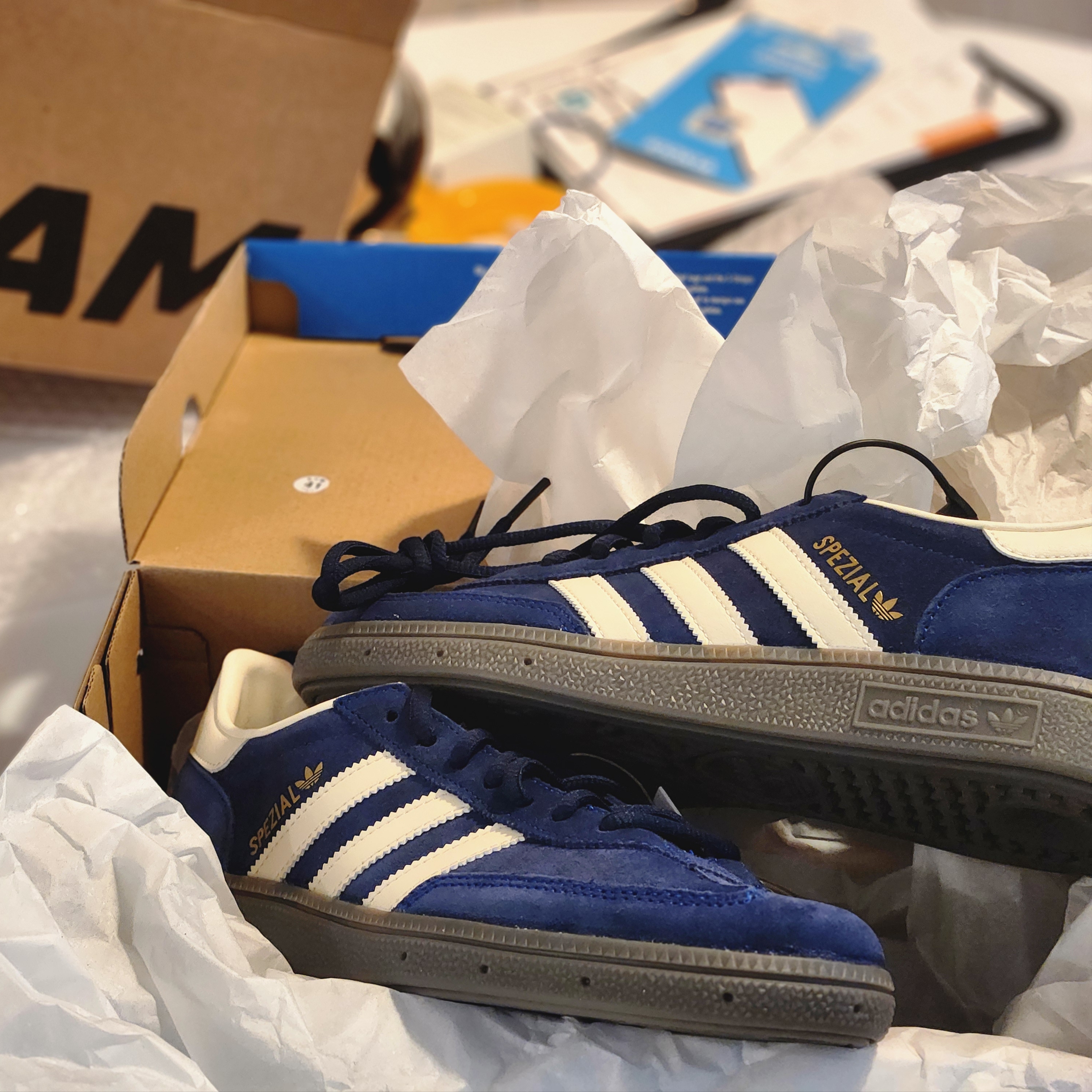 Adidas Spezial Handball Night Indigo 착용 스타일 - 2