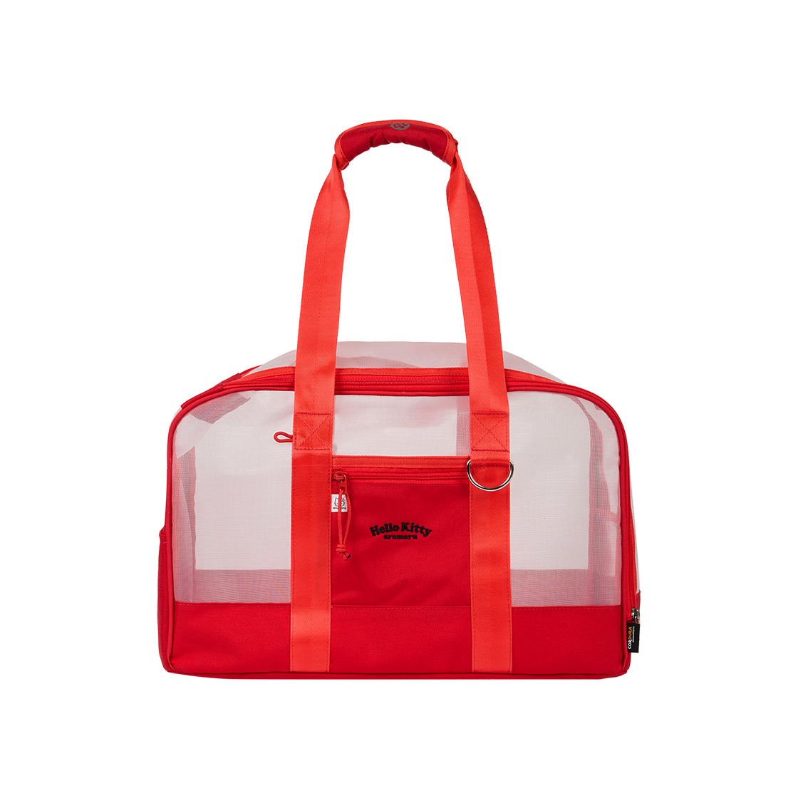 아루마루 X 헬로키티 캐리 백 레드(arumaru X HELLO KITTY Carry Bag Red)