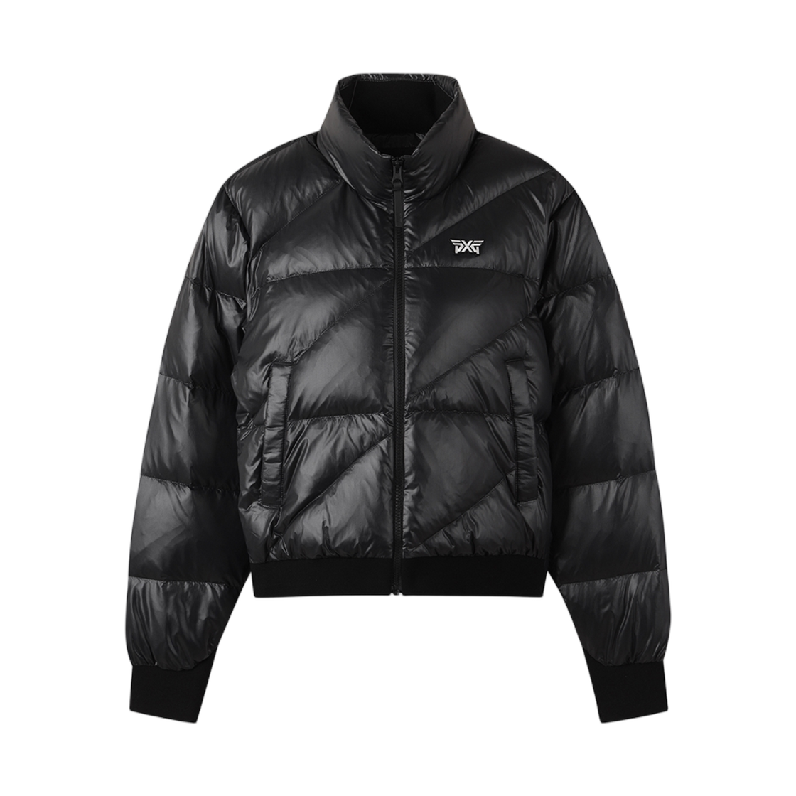 (W) 피엑스지 윈터 퍼퍼 다운 자켓 블랙((W) PXG Winter Puffer Down Jacket Black)