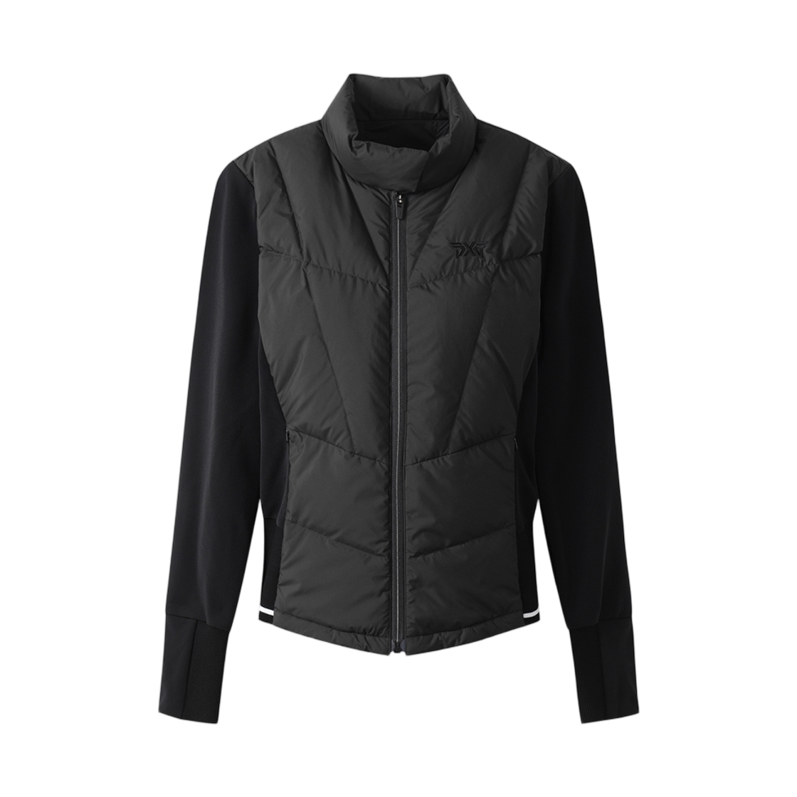 (W) 피엑스지 윈터 라이트 웨이트 스윙 다운 자켓 블랙((W) PXG Winter Light Weight Swing Down Jacket Black)