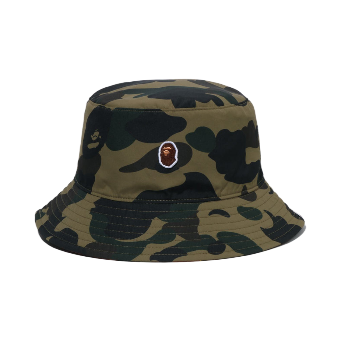 베이프 퍼스트 카모 원 포인트 리버시블 햇 그린(BAPE 1st Camo One Point Reversible Hat Green) - 1
