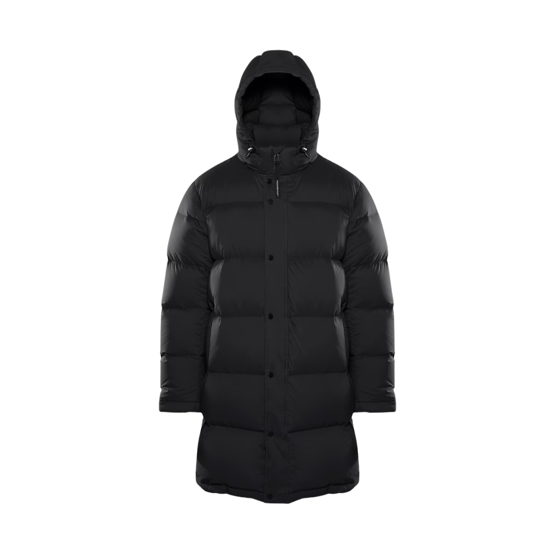 118028 Aritzia The Super Stadium Puff Climatte Japanese Ripstop Long Premium Down Puffer Jacket Black