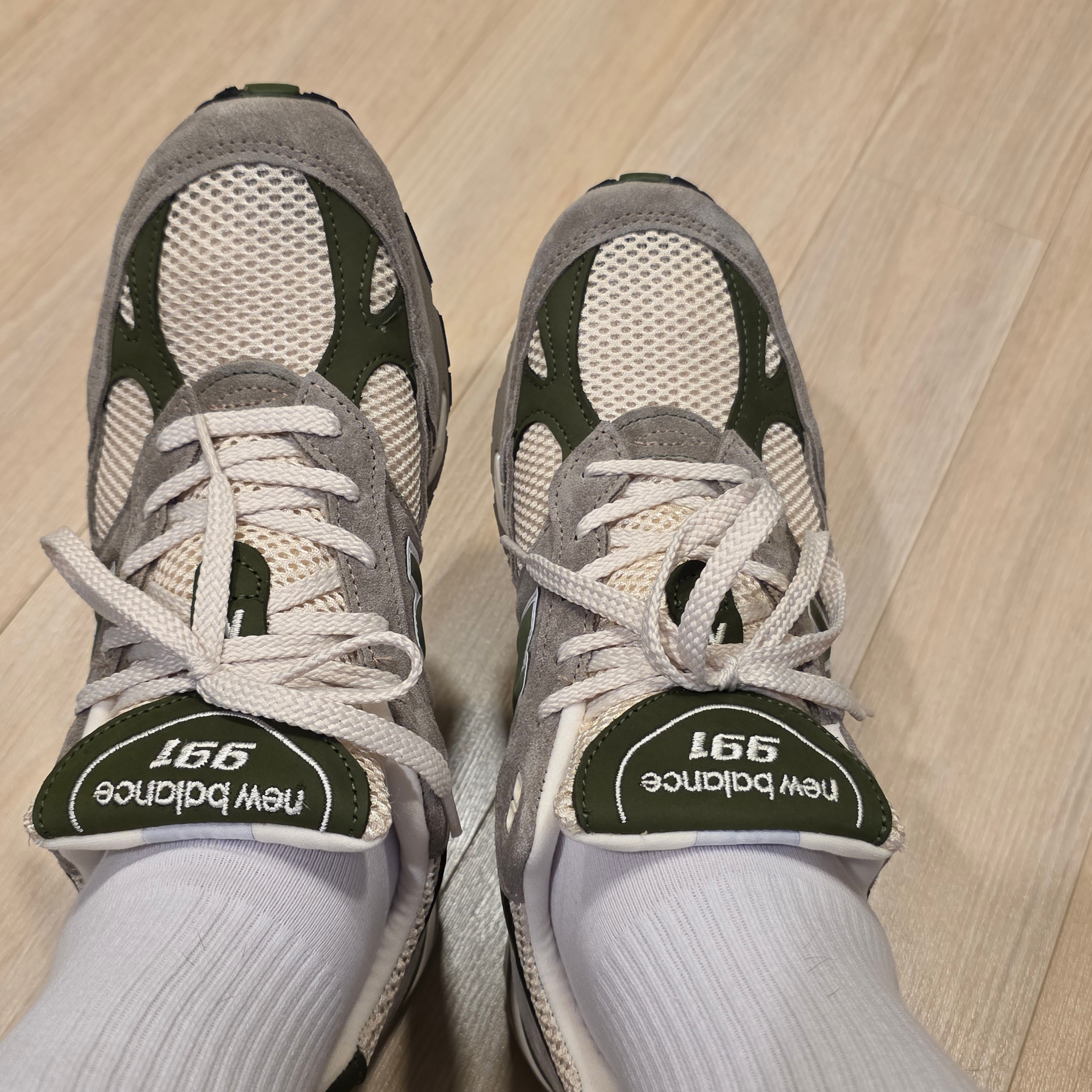 New Balance x Aime Leon Dore 991 Made in UK Grey 착용 스타일