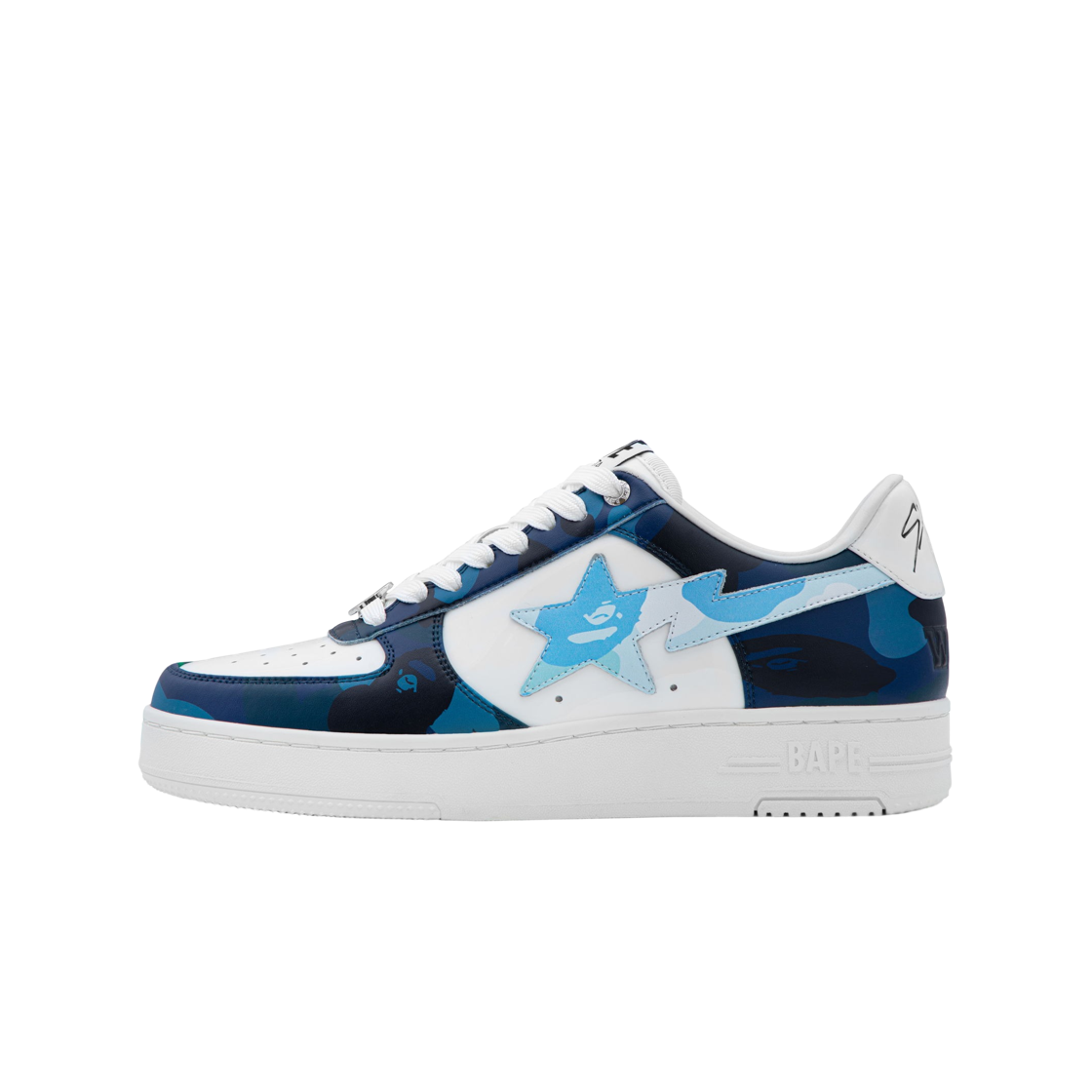 (W) 베이프 x 스트레이 키즈 베이프 스타 멀티 (2개 세트)((W) BAPE x Stray Kids Bape Sta Multi (Set of 2)) - 1