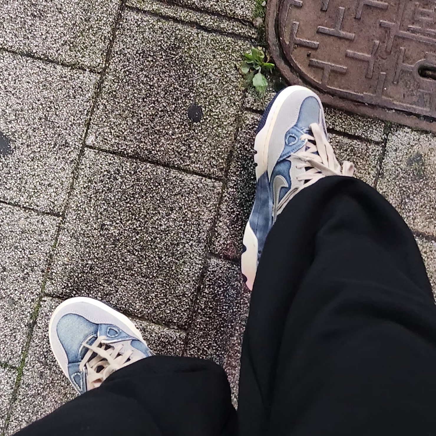 Nike x Nigo x Levi's Air Force 3 Low SP Olive Grey Metallic Pewter (Levi's Tag) 착용 스타일