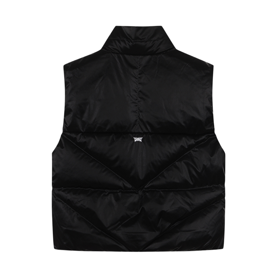 (W) 피엑스지 윈터 퍼퍼 다운 베스트 블랙((W) PXG Winter Puffer Down Vest Black) - 2