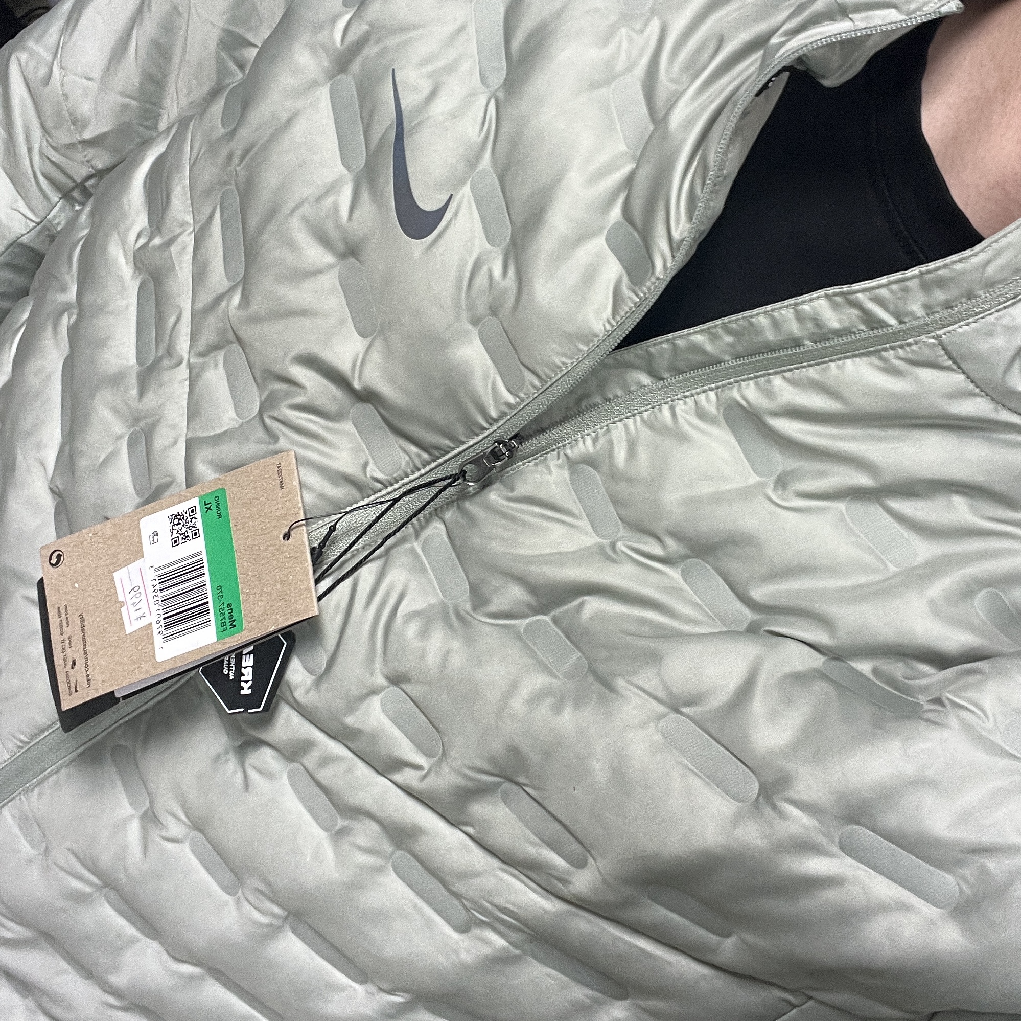 Nike Therma-Fit ADV Aeroloft Repel Down Running Jacket Jade Horizon - Asia 착용 스타일
