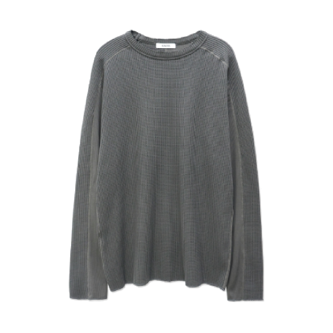 이그노타 코어:13 컷 롱슬리브 티셔츠 차콜