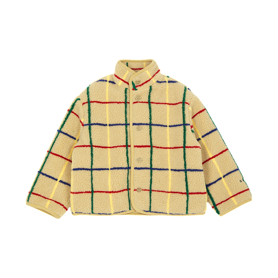 (키즈) 보보쇼즈 플리스 자켓 베이지((Kids) Bobo Choses Fleece Jacket Beige) - 1