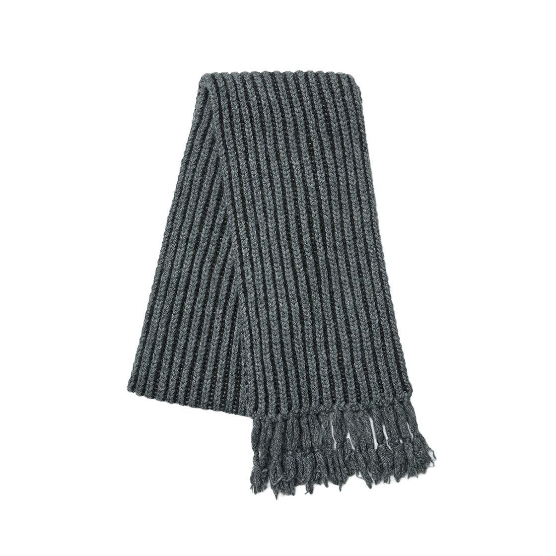 엠엠아이씨 리프 스카프 차콜(MMIC Riff Scarf Charcoal)