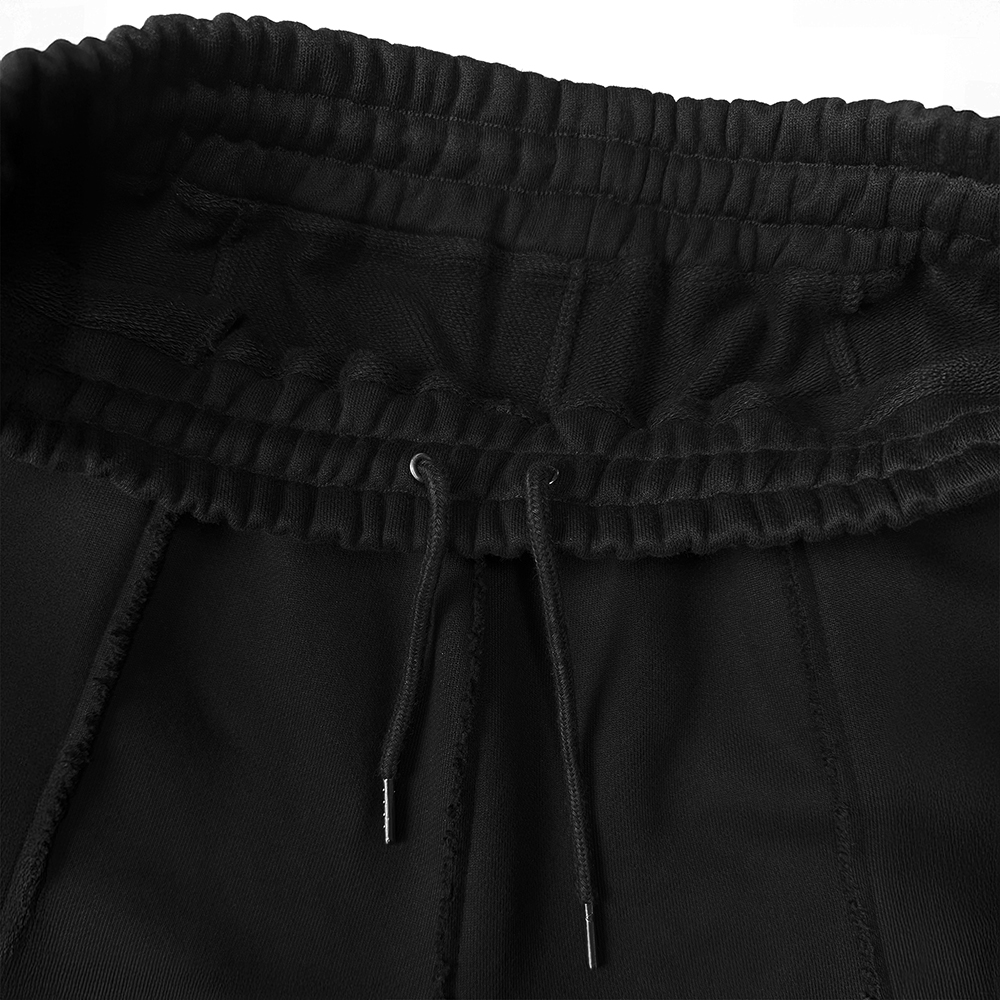에러앤와이씨 피스드 와이드 스웻팬츠 블랙(ERROR NYC Pieced Wide Sweatpants Black) - 3