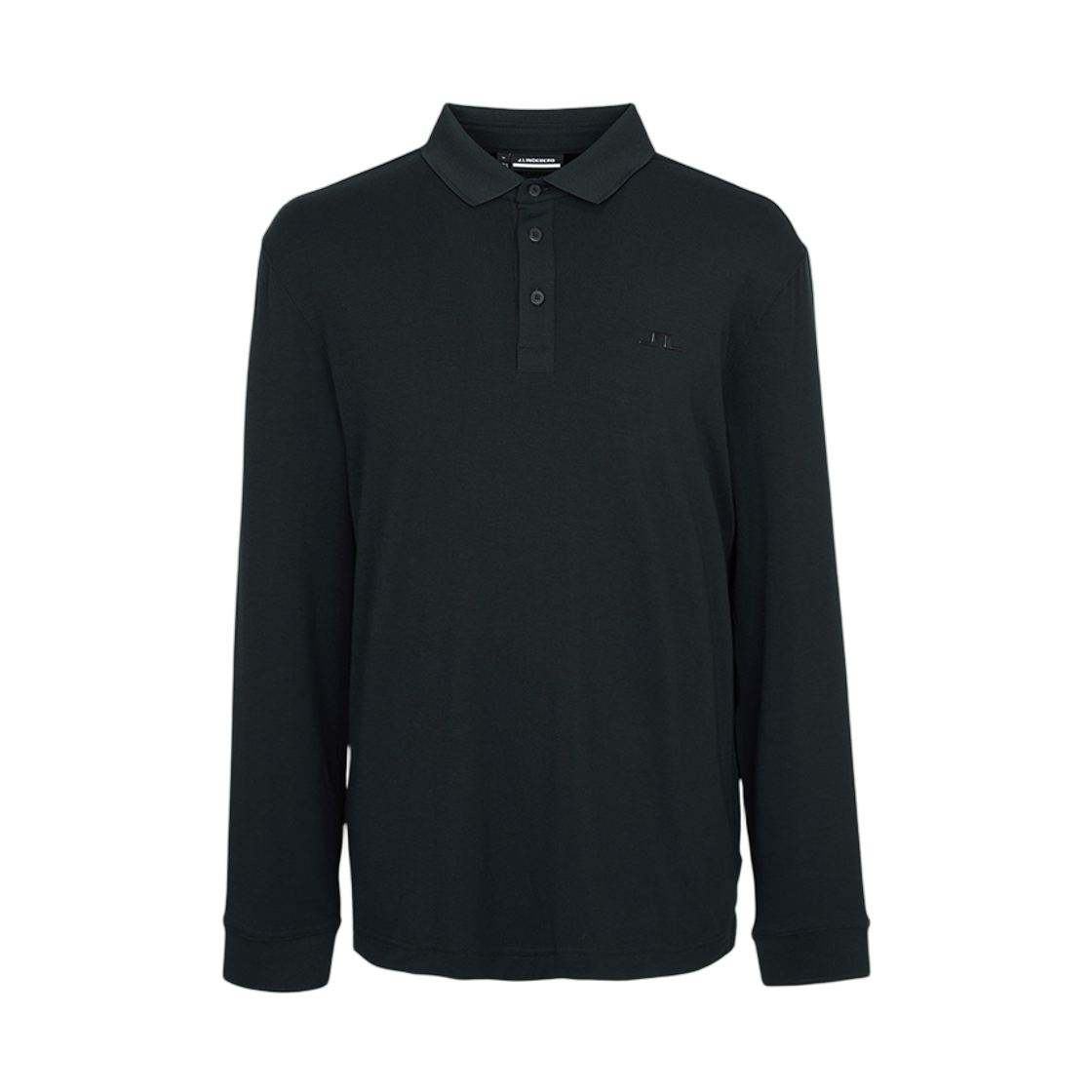 제이린드버그 카라 롱슬리브 티셔츠 블랙(J.Lindeberg Collar Long Sleeve T-Shirt Black)