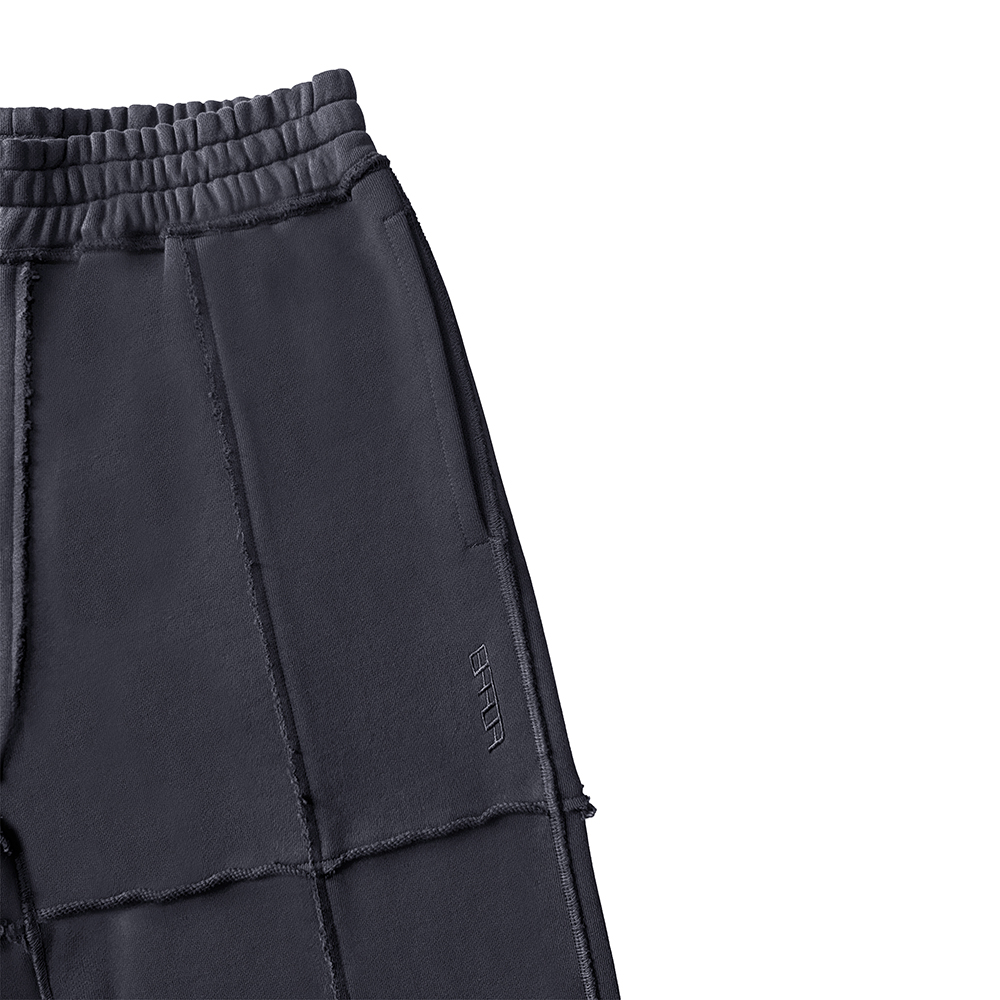 에러앤와이씨 피스드 와이드 스웻팬츠 다크 그레이(ERROR NYC Pieced Wide Sweatpants Dark Grey) - 5