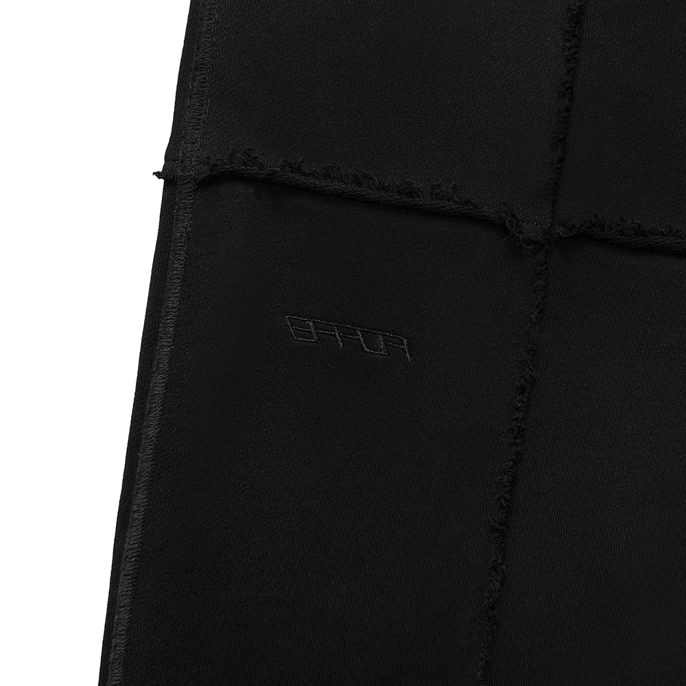 에러앤와이씨 피스드 와이드 스웻팬츠 블랙(ERROR NYC Pieced Wide Sweatpants Black) - 4