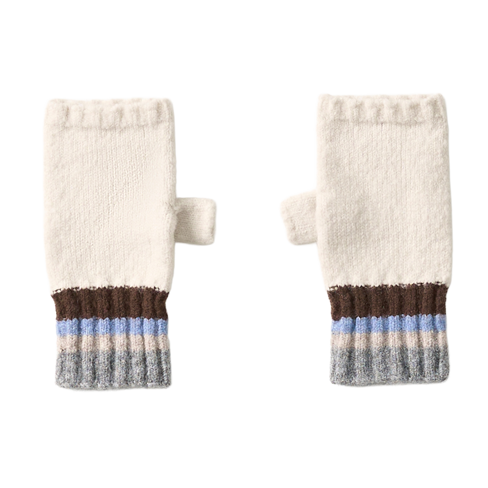 CLHWIV Allincomplete Color Layered Hand Warmer Ivory